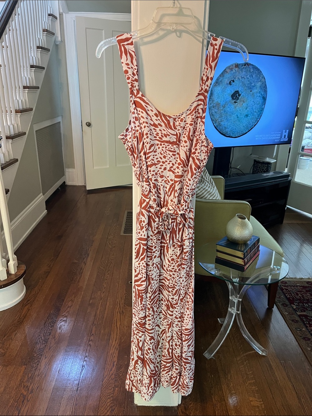 NWOT Maxi Button down Dress
